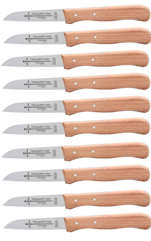 Solingen Küchenmesser Trumpf-As 17cm Edelstahl rostfrei Buche