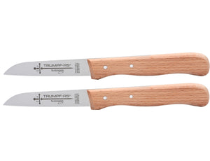 Solingen Küchenmesser Trumpf-As 17cm Edelstahl rostfrei Buche