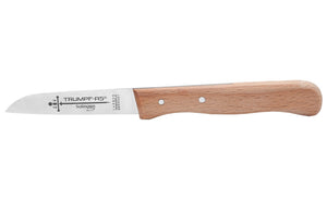 Solingen Küchenmesser Trumpf-As 17cm Carbonstahl nicht rostfrei Buche Gußstahl