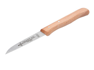 Solingen Küchenmesser Trumpf-As 17cm Carbonstahl nicht rostfrei Buche Gußstahl