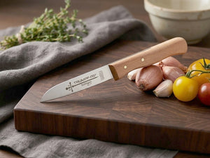 Solingen Küchenmesser Trumpf-As 17cm Carbonstahl nicht rostfrei Buche Gußstahl
