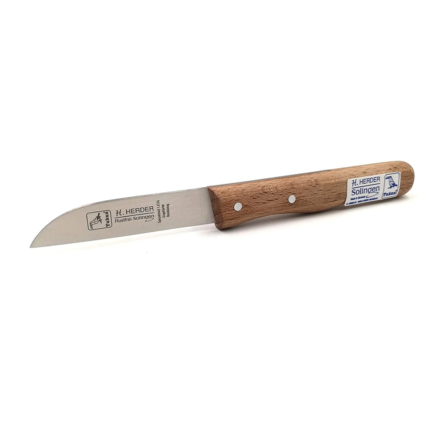 H.Herder Solingen Küchenmesser 16cm rostfrei Buche