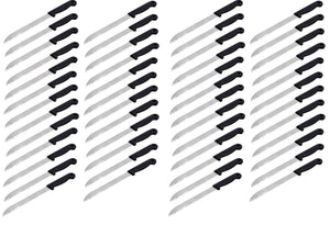 Brotmesser Bandstahl Herder Solingen 29,5cm rostfrei Wellenschliff Kunststoffgriff