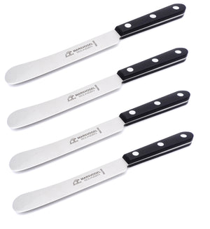 Edles Buckelsmesser Marsvogel Solingen – Frühstücks- & Brötchenmesser Kunststoff schwarz