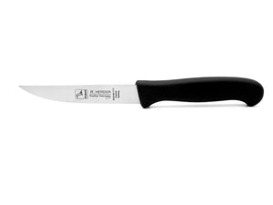 H. Herder Solingen Küchenmesser „Rückenspitz“ 19 cm – Rostfrei, Schwarzer Kunststoffgriff