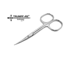 Hautschere Solingen Nagelhautschere Trumpf-As Carbonstahl Profi Maniküre Schere