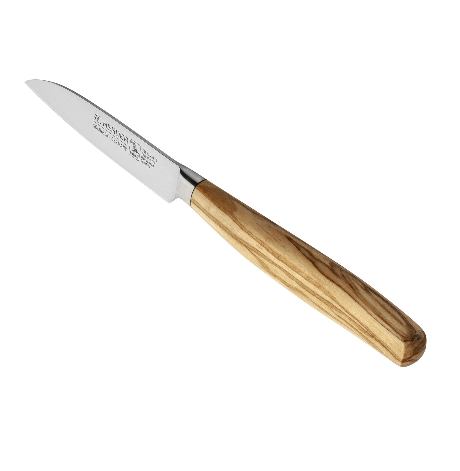 ドイツ製 DREIZACK SOLINGEN ナイフ GEMÜSEMESSER Gemüsemesser geschmiedet H. Herder Solingen 21cm Olive extra