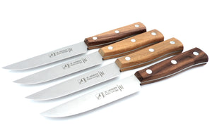 Jausenmesser Brotzeitmesser breit H. Herder Solingen 22,5cm Nußbaum Frühstücksmesser Universalmesser