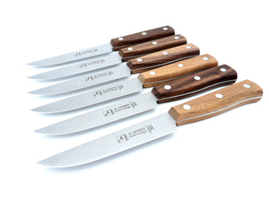 Jausenmesser Brotzeitmesser breit H. Herder Solingen 22,5cm Nußbaum Frühstücksmesser Universalmesser
