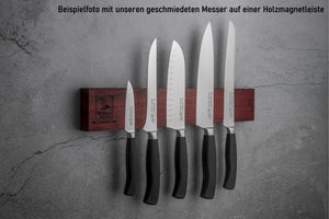 Schinkenmesser geschmiedet H. Herder Solingen 29cm Universalmesser extra scharfer Handabzug rostfrei