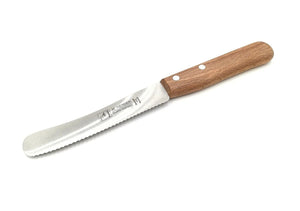 H. Herder Buckelsmesser & Essgabel Set – Solingen | Buchenholz & Wellenschliff