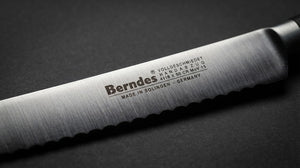 Solingen Brotmesser geschmiedet 34,5 / 23 cm Solinger Wellenschliff Meisterstück