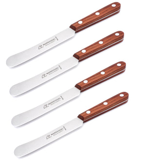 Edles Buckelsmesser Marsvogel Solingen – Frühstücks- & Brötchenmesser Bubinga-Holzgriff