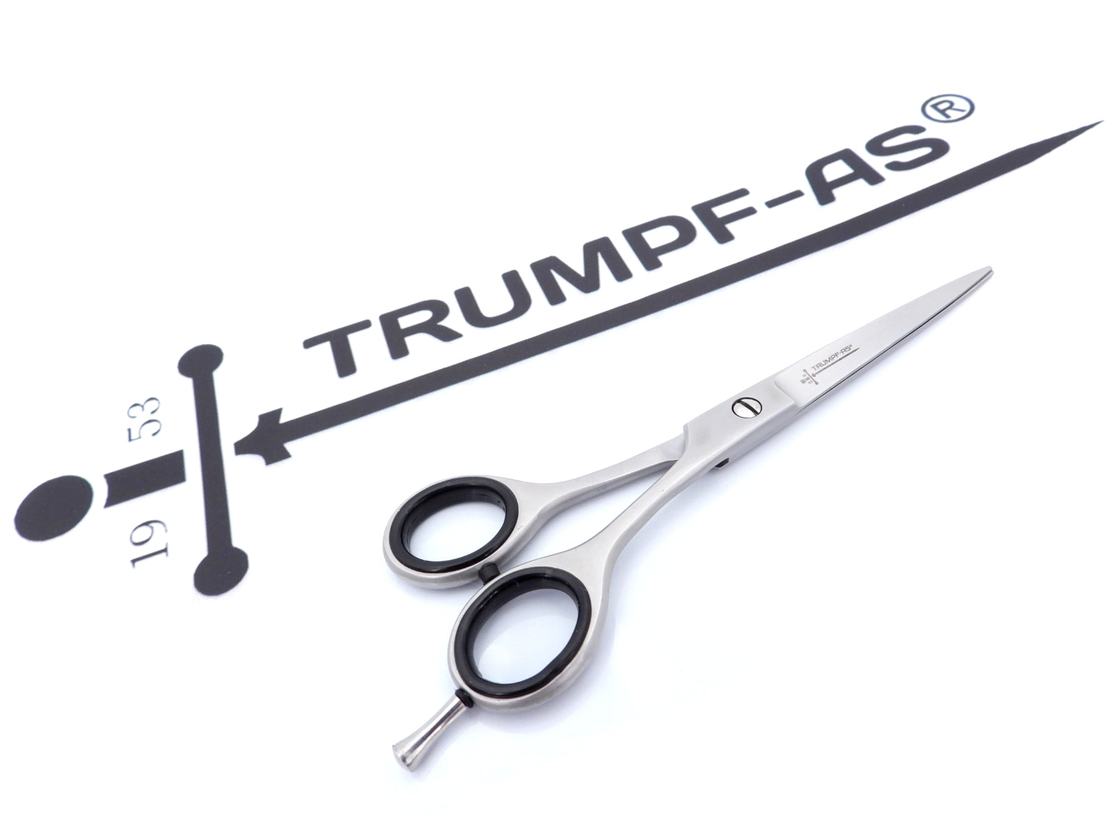 Trumpf-As Profi Haarschere – Friseurschere aus Edelstahl für präzises Schneiden 6"