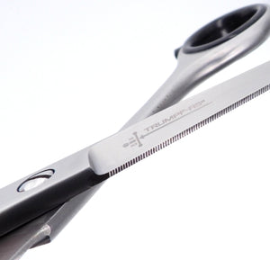Trumpf-As Profi Haarschere – Friseurschere aus Edelstahl für präzises Schneiden 6"