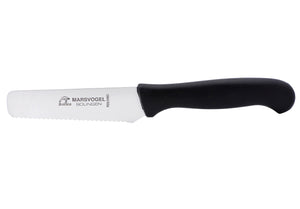 Brötchenmesser Marsvogel Solingen Frühstücksmesser Brotzeitmesser Universalmesser Kunststoff schwarz