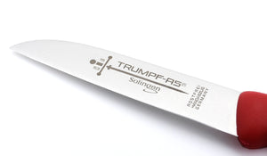 Solinger Küchenmesser Zöppken Solingen Trumpf-As  rostfrei Kunststoff Rot Gemüsemesser scharf