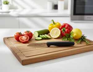 Solinger Küchenmesser Zöppken Solingen Trumpf-As  rostfrei Kunststoff Schwarz Gemüsemesser scharf