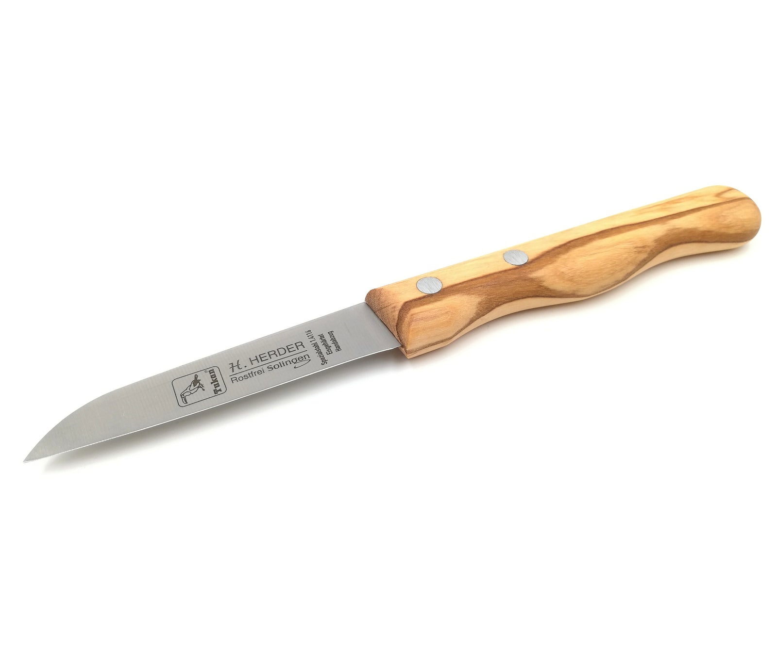 H.Herder Solingen Küchenmesser 17,5cm rostfrei Olive