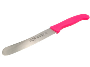 Brötchenmesser Frühstücksmesser Buckelsmesser 22cm rostfrei Neon Pink Solingen