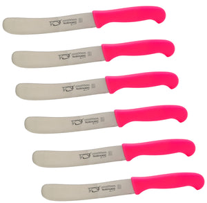 Brötchenmesser Frühstücksmesser Buckelsmesser 22cm rostfrei Neon Pink Solingen