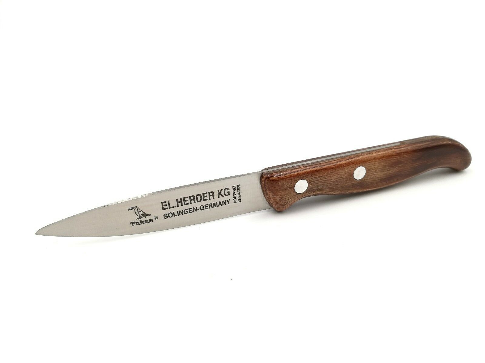 EL.Herder Solingen Küchenmesser "Mittelspitz" 17,5cm  rostfrei Gerlinol