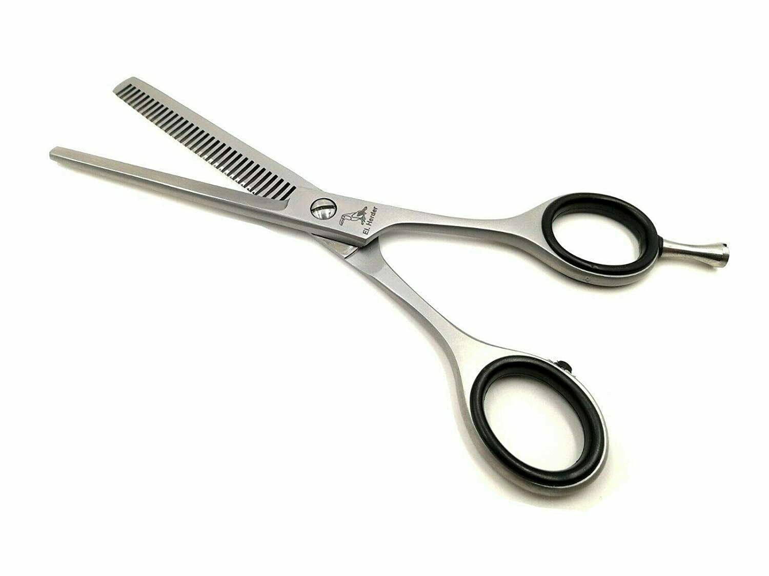 Haarschere Modellierschere original Tukan - 6" - mit abschr. Fingerhaken - Edelstahl